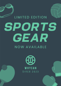 New Sports Gear Poster Image Preview