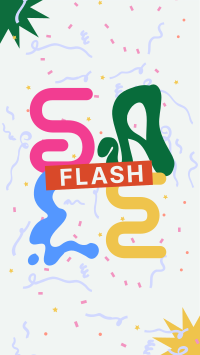 Flash Sale Alert Instagram Story Design