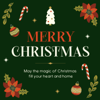 Holiday Christmas Season Linkedin Post Design