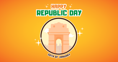 Happy Republic Day Facebook ad Image Preview