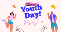 Youth Party Facebook ad Image Preview