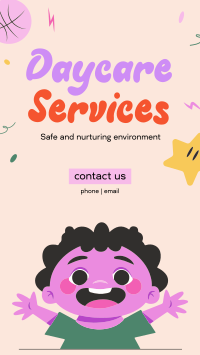 Playful Daycare Services Instagram Story Design