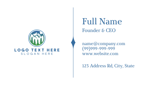 Simple Conservative Business Card Design Image Preview