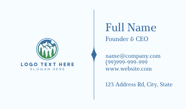 Simple Conservative Business Card Design Image Preview