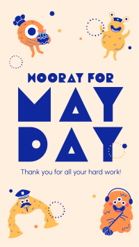 Hooray May Day Instagram Reel Design