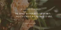 Wedding Planner Bouquet Twitter Post Image Preview