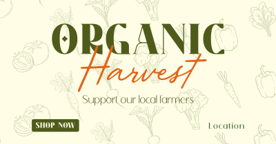 Organic Harvest Facebook ad Image Preview
