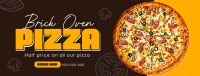 Indulging Pizza Facebook cover Image Preview