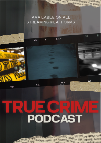 Scrapbook Crime Podcast Flyer Image Preview