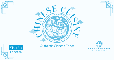 Authentic Chinese Cuisine Facebook ad Image Preview