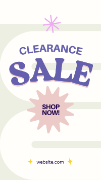 Cute Y2K Clearance Sale Instagram reel Image Preview