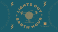 Earth Hour Lights Out Facebook event cover Image Preview