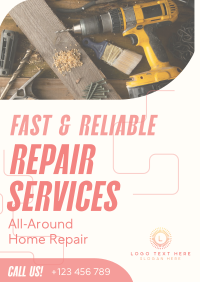 Handyman Repair Service Poster Preview