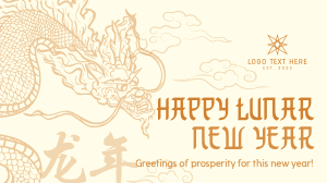 Prosperous Lunar New Year Video Image Preview