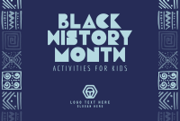 Black History Celebration Pinterest board cover Image Preview