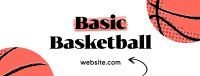 Retro Basketball Facebook Cover Design