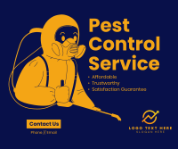 Pest Control Service Facebook Post Design