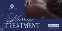 Hot Massage Treatment Twitter post Image Preview
