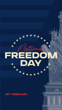 Remembering Freedom Day Facebook Story Design