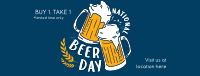 Beer Day Celebration Facebook Cover Design