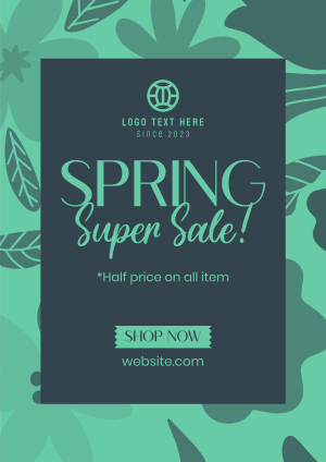 Spring Has Sprung Sale Flyer Image Preview