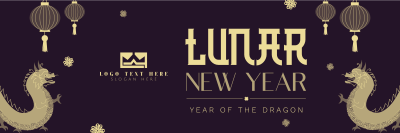 Lucky Lunar New Year Twitter header (cover) Image Preview