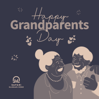 Happy Grandparents Day Instagram Post Design