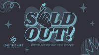 Minimal Funky Sold Out Animation Preview