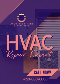 HVAC Repair Expert Flyer Design