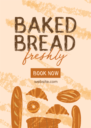 Freshly Baked Bread Daily Poster Image Preview