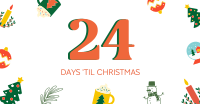 Quirky Christmas Countdown Facebook ad Image Preview