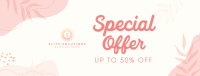 Special Promo Offer Facebook cover Image Preview