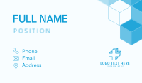 Modern Isometric Pattern Business Card Preview
