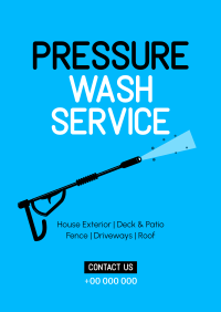 Power Washing Service Poster Image Preview