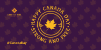 Canada Day Badge Twitter post Image Preview