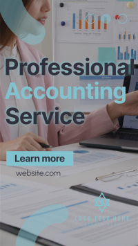 Professional Accounting Service TikTok video Image Preview