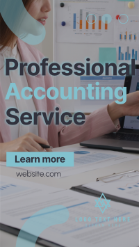 Professional Accounting Service TikTok Video Preview