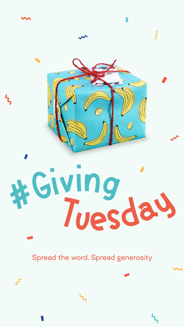 Quirky Giving Tuesday Instagram Story Design Image Preview