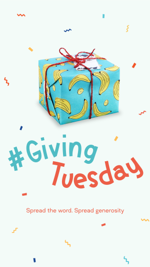Quirky Giving Tuesday Instagram story Image Preview