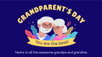 Grandparent's Day Facebook Event Cover Design
