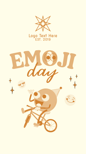 Happy Emoji Facebook story Image Preview