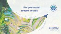 Your Travel Dreams Facebook event cover Image Preview