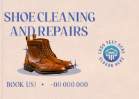 Shoe Repair Vintage Postcard Preview