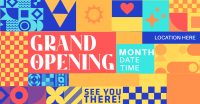 Grand Opening Blocks Facebook ad Image Preview