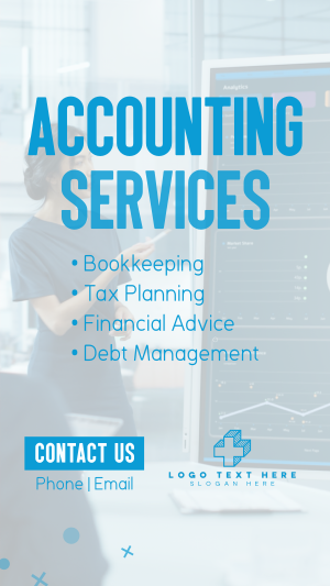 Accounting Services Instagram story Image Preview