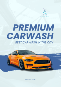 Premium Carwash Flyer Image Preview