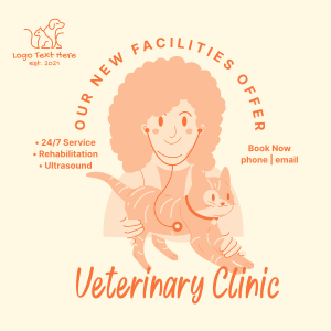 Veterinary Care Instagram post