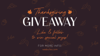 Thanksgiving Day Giveaway Animation Preview