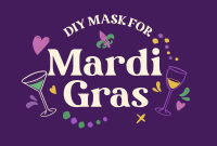 Mardi Gras Toast Pinterest board cover Image Preview