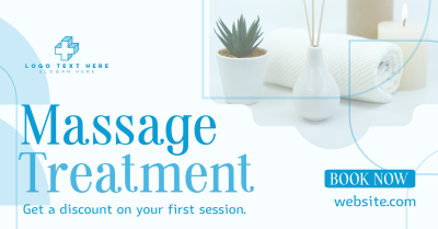 Relaxing Massage Facebook ad Image Preview